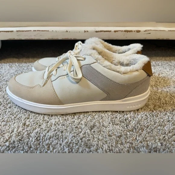 Cole Haan Grand sneakers with faux fur lining - Picture 2 of 7